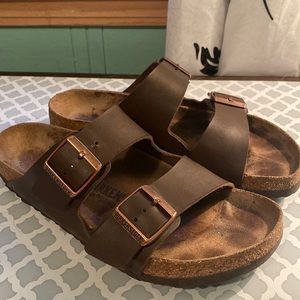 Brown Birkenstocks Size 40